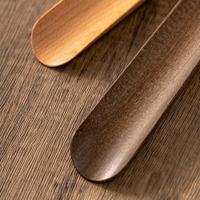 STEPWOOD - Langer Holzschuhlöffel 50 cm für müheloses Anziehen von Schuhen 3