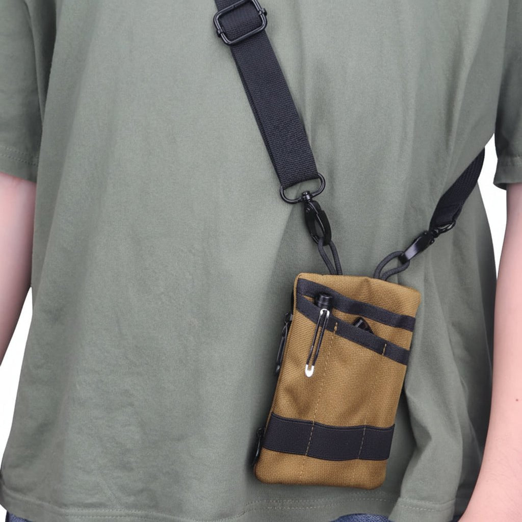 STREETKIT – Taktische EDC Molle-Tasche für kompaktes Tragen in der Stadt und im Freien 6