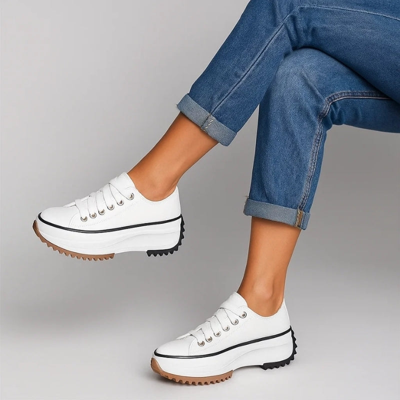 STRIDEFORM – Orthopädische Canvas-Sneaker mit gepolsterter Unterstützung 4