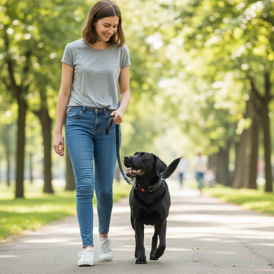 STRONGPRONG – Verstellbares Stachelhalsband mit Edelstahlgliedern und Nylonbezug 7