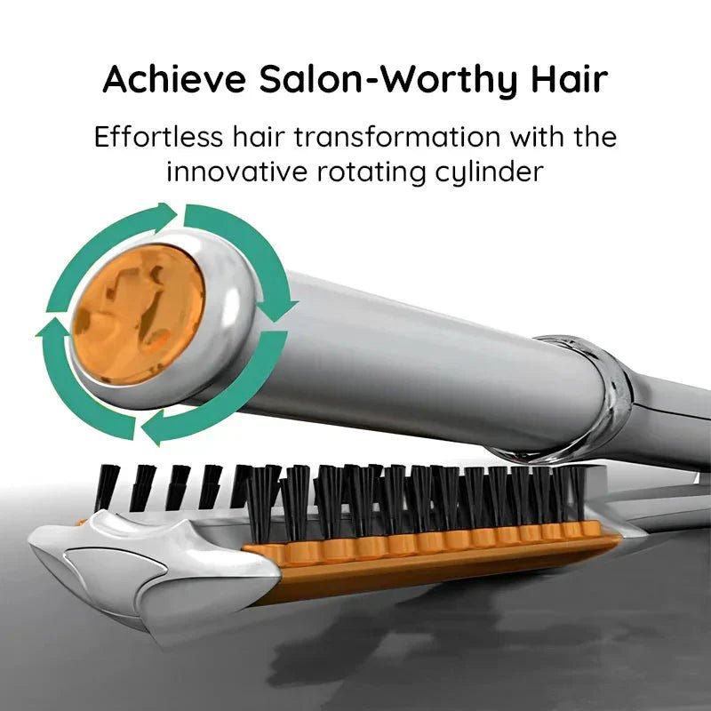 STYLESPIN – 2-in-1 rotierende Haarbürste mit einstellbaren Wärmeeinstellungen 3