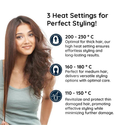 STYLESPIN – 2-in-1 rotierende Haarbürste mit einstellbaren Wärmeeinstellungen 4