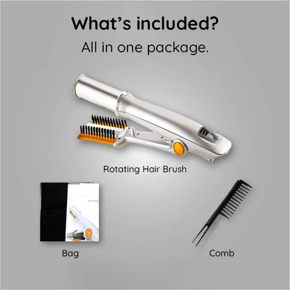 STYLESPIN – 2-in-1 rotierende Haarbürste mit einstellbaren Wärmeeinstellungen 5