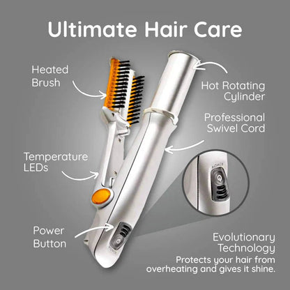 STYLESPIN – 2-in-1 rotierende Haarbürste mit einstellbaren Wärmeeinstellungen 7