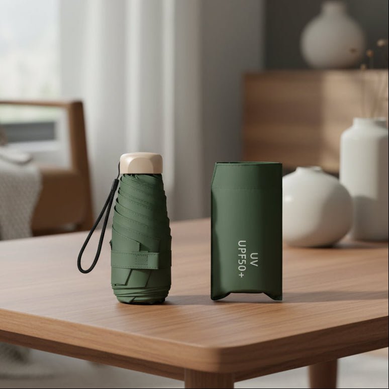 SUNPOCKET – Mini-Sonnenschirm mit UV-Schutz und wasserdichtem Schirm 0