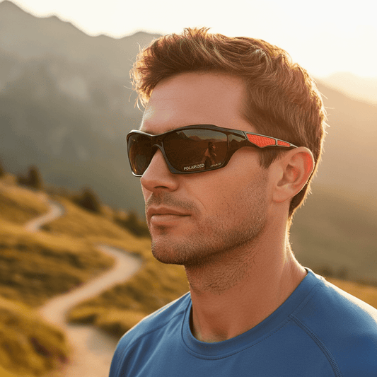 SUNVUE – Runde polarisierte Sonnenbrille mit UV400-Augenschutz 0