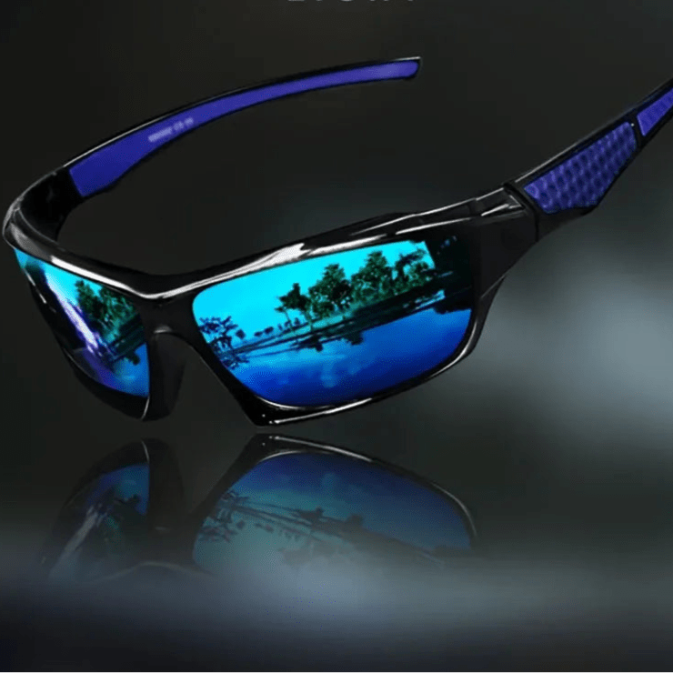 SUNVUE – Runde polarisierte Sonnenbrille mit UV400-Augenschutz 3