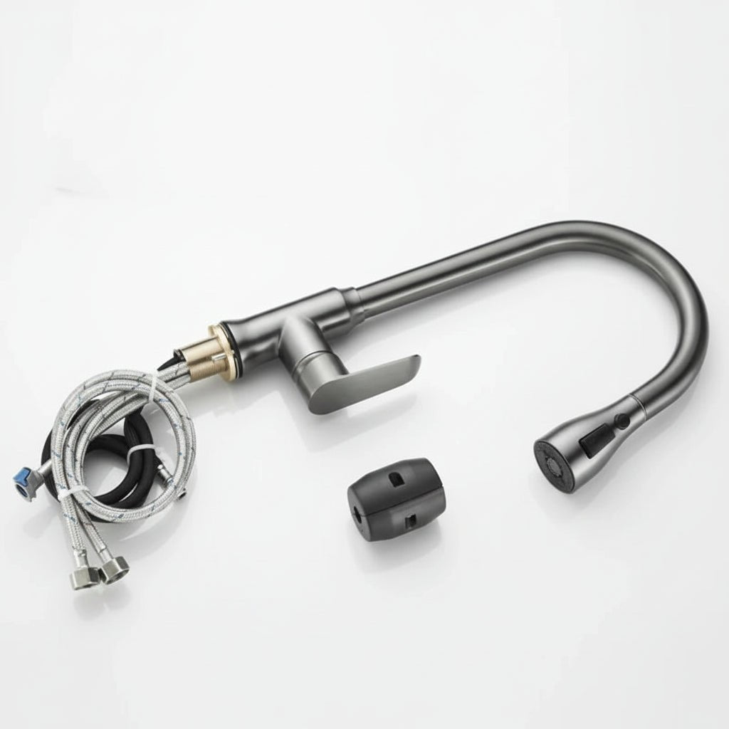 SWIVELPRO – 360° drehbare, ausziehbare Küchenarmatur 4