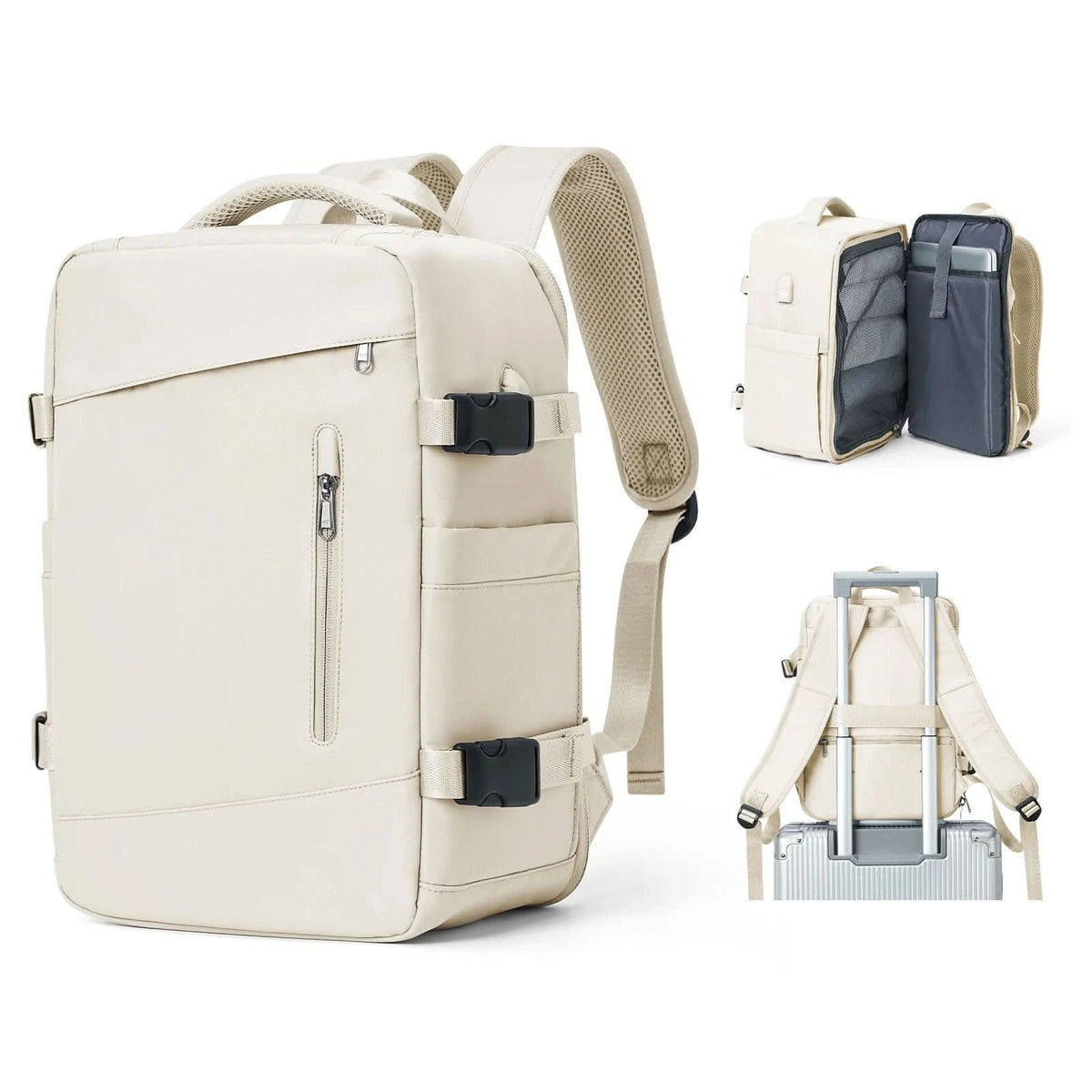 Variant image for Vielseitiger Damen Rucksack für Reisen – Modernes Design, Handgepäck geeignet, Leichtgewicht, Geräumig-2