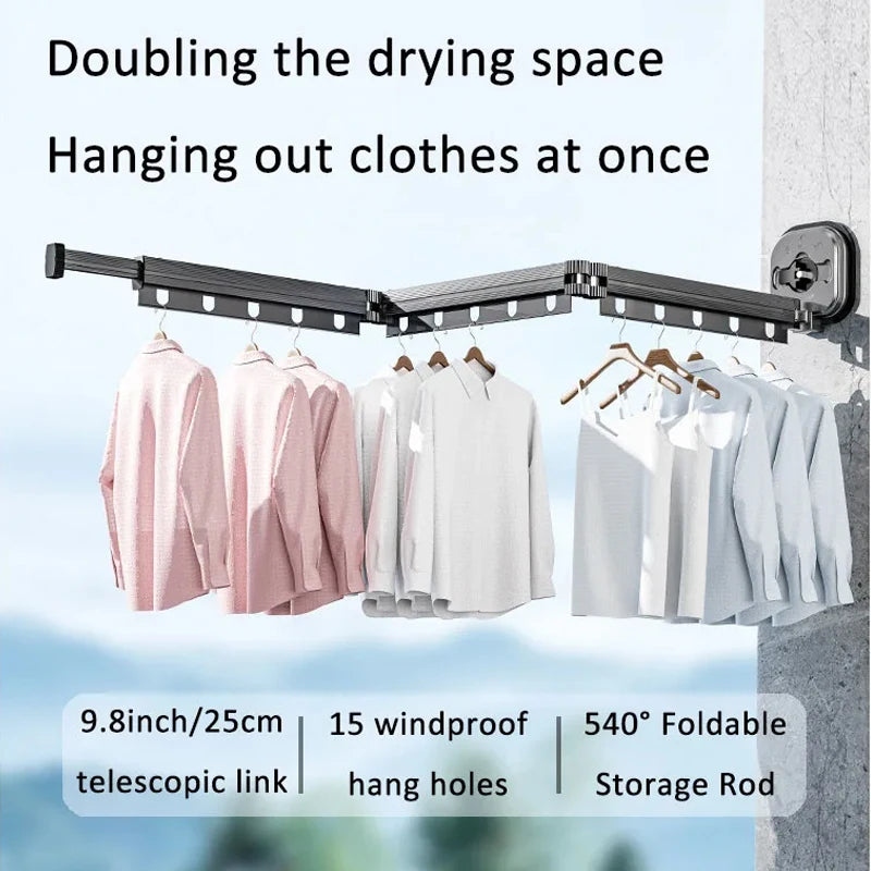 AeroDry wall-mounted tumble dryer - Foldable & space-saving