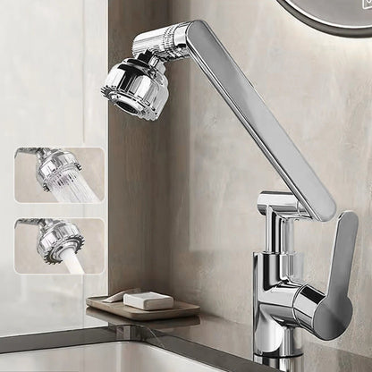 MECHAFLOW 360 – Rubinetto da cucina con braccio robotico a 360° con getto a bolle e doccia