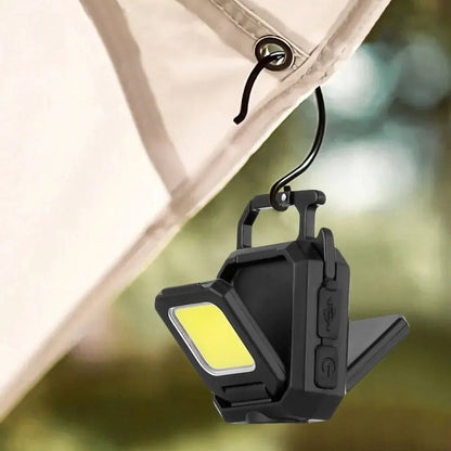 RUNGLOW – Portachiavi LED portatile con 5 modalità di illuminazione