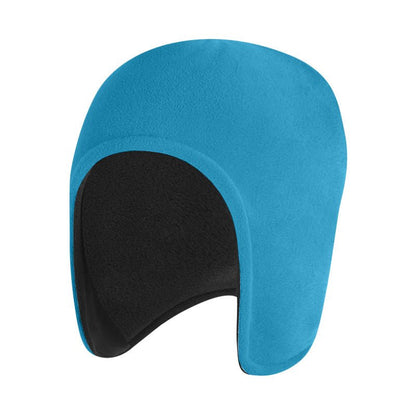 CYCLOTHERM – Gorro doble de forro polar con protección para orejas para ciclismo al aire libre y deportes de invierno