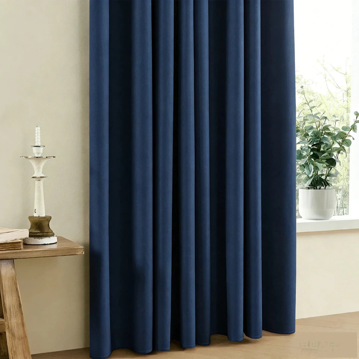 ECLIPTIA – Cortina Blackout Minimalista Moderna