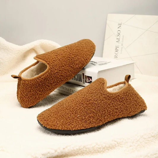 Cloud Warmers - Plüsch Hausschuhe Damen/Herren mit Anti-Rutsch-Sohle für Komfort-1