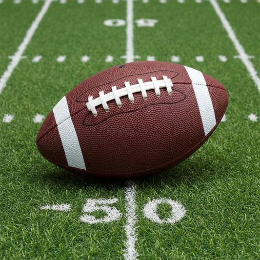 POWERPASS – Professionele American Football & Rugby Bal met waterdicht, schokbestendig ontwerp