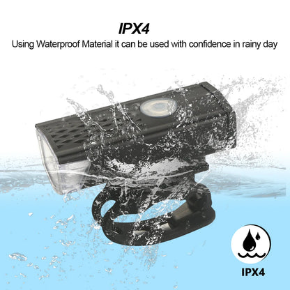 Wiederaufladbares USB Fahrradlicht LED mit 3 Modi, IPX4 Wasserdicht und Einfache Installation-3