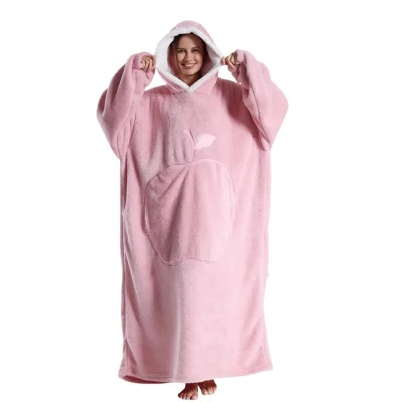 Variant image for Übergroßer Fleece Hoodie für ultimativen Komfort und Entspannung-3