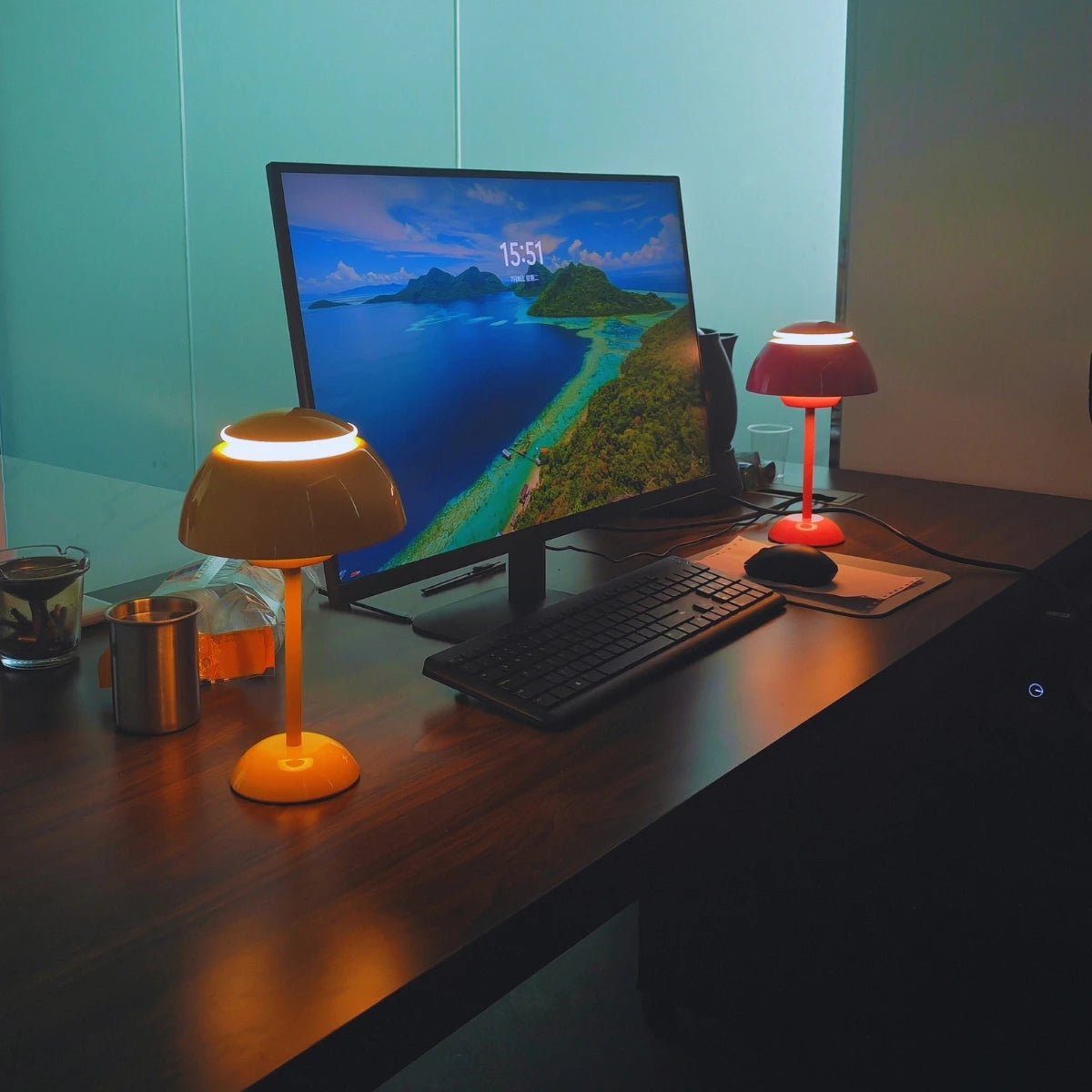 DIMMALUX – Lampe de table LED dimmable sans fil avec commande tactile