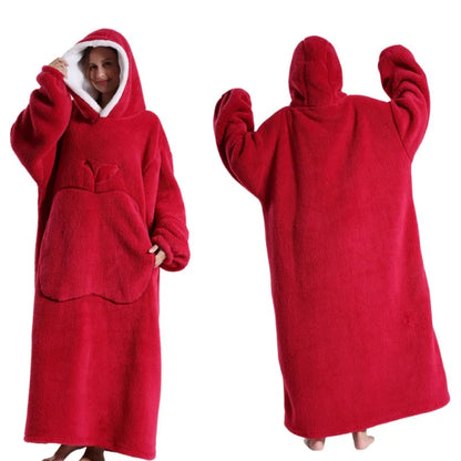 Übergroßer Fleece Hoodie für ultimativen Komfort und Entspannung-4
