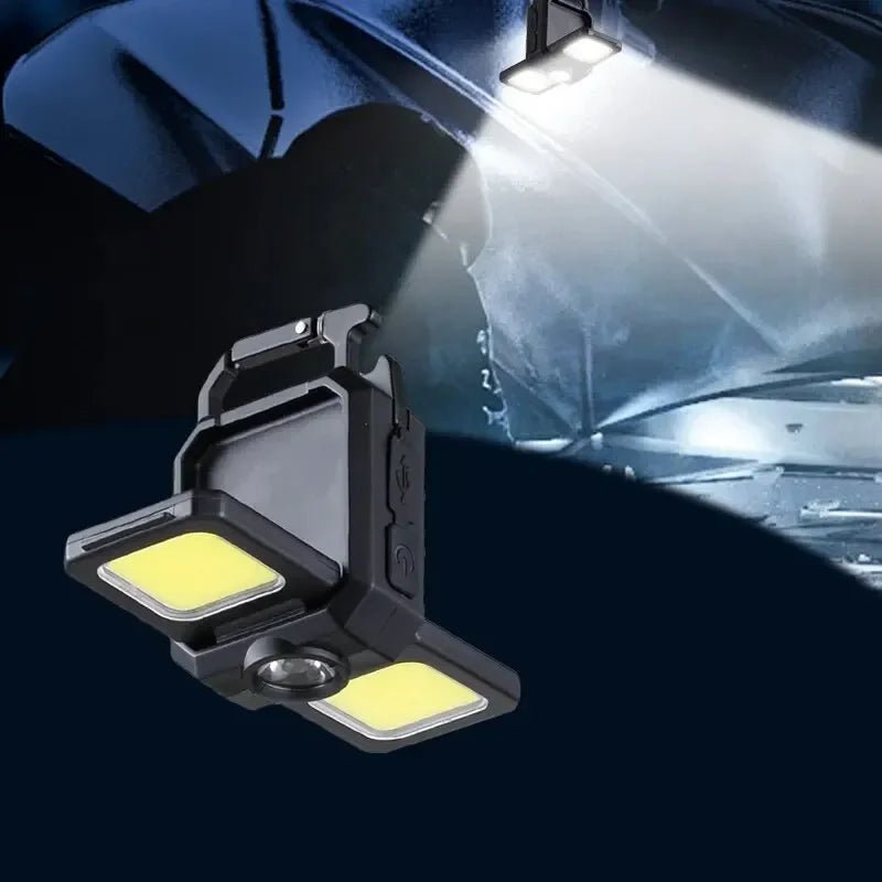 RUNGLOW – Portachiavi LED portatile con 5 modalità di illuminazione