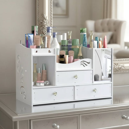 GLAMBOX – Organizador de cosméticos para almacenamiento grande y ordenado