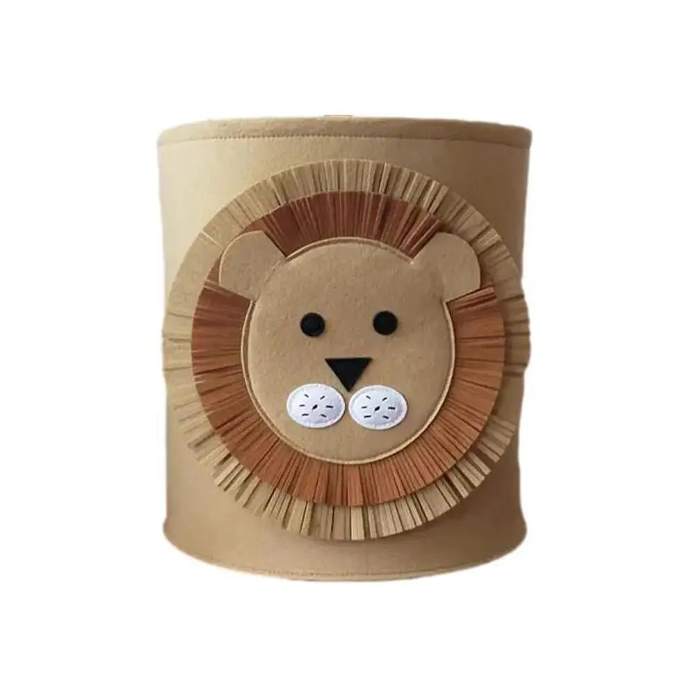 Sac de rangement pour jouets Felt - étanche à la poussière & amovible pour le rangement de la chambre d'enfant