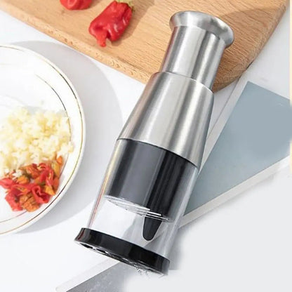 GARLICO – Prensa de ajo multifuncional con molinillo y triturador