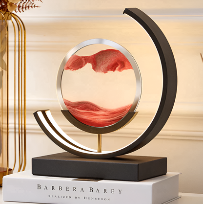 Sand Glow Lamp - Sand lamp with calming movement & mood lighting