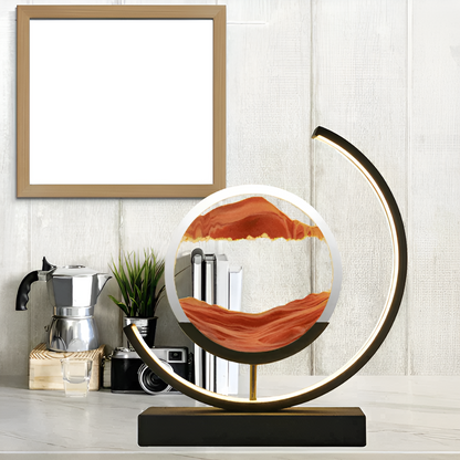 Sand Glow Lamp - Sand lamp with calming movement & mood lighting