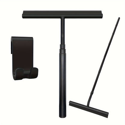 Limpiacristales de ducha DELUXE – Limpiador telescópico para vidrio y suelo sin agacharse