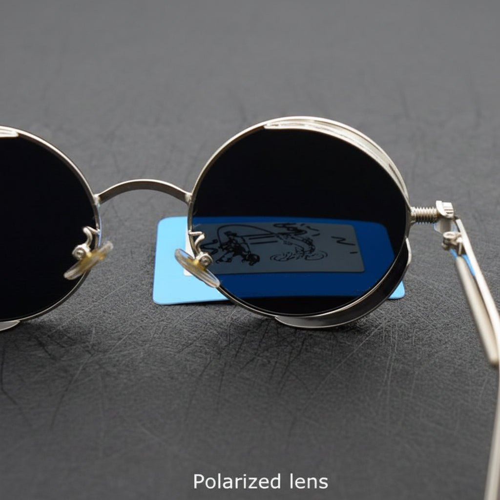 Savino Vintage Sonnenbrille mit Polarisierte Gläsern und UV400-Schutz 6