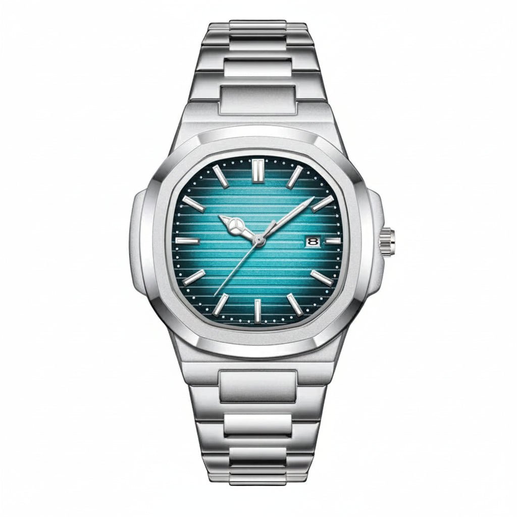 IRONBLOCK – Montre militaire carrée robuste et étanche pour hommes