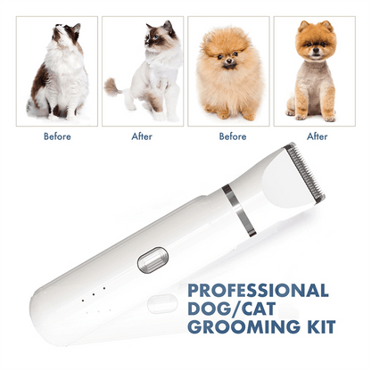PetGroom Pro – 4-in-1 Haustier-Trimmer (Fell- & Krallenpflege in einem Gerät)