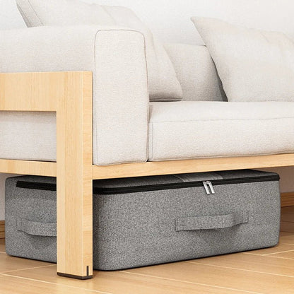 Storage Bag with Zipper for Comforters - Grande capacité & fenêtre pour le linge de lit