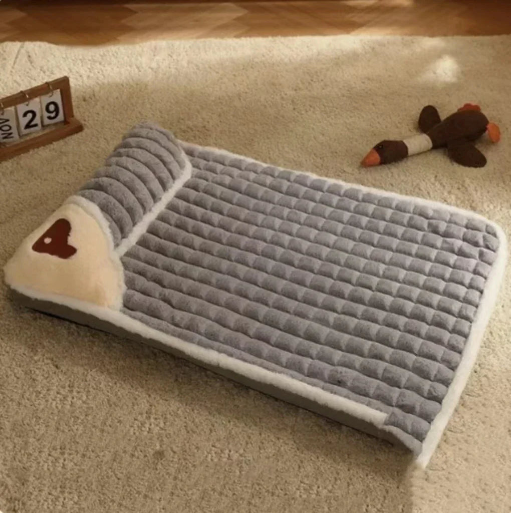PETSOFT – Orthopädisches Hundebett mit abnehmbarem Bezug