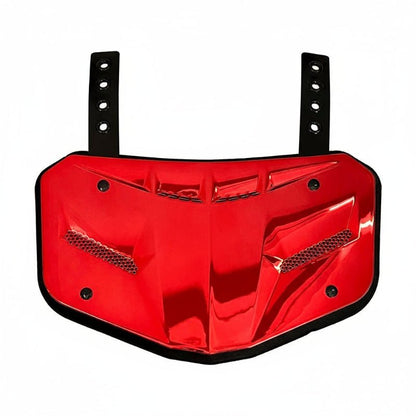 GRIDGUARD – Placa de protección para espalda de fútbol americano para adultos con amortiguación de impactos y sistema de ventilación