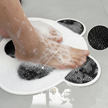 PANDACLEAN – Almohadilla de silicona para lavar pies con efecto masaje y exfoliante