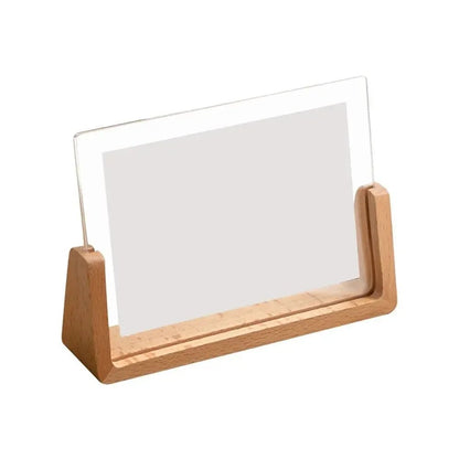PHOTIQUE – Cornice da scrivania in acrilico per ricordi eleganti e decorazioni da tavolo ordinate