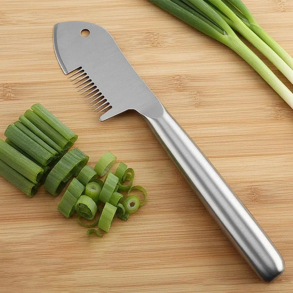 VEGSHRED – Picador de verduras de acero inoxidable para cebolla, zanahoria y patata