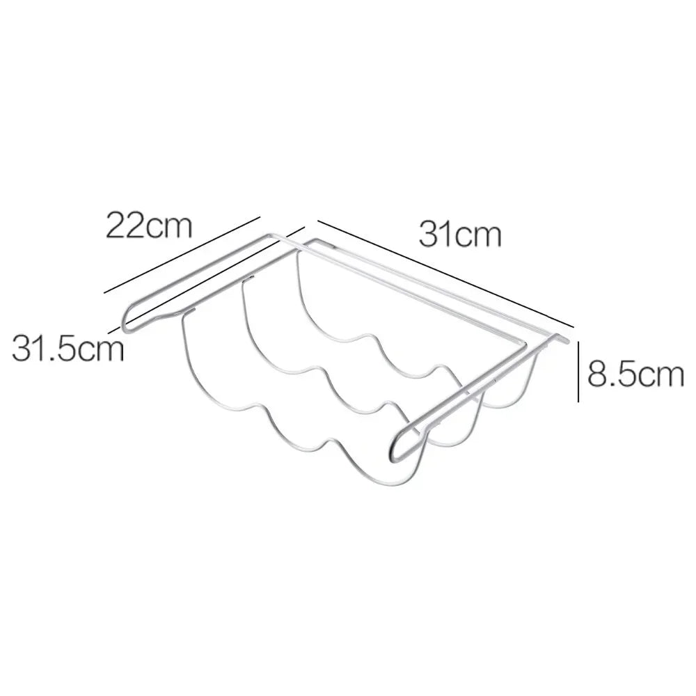 ROLLRACK – Portabottiglie rotante salvaspazio per scaffali del frigorifero