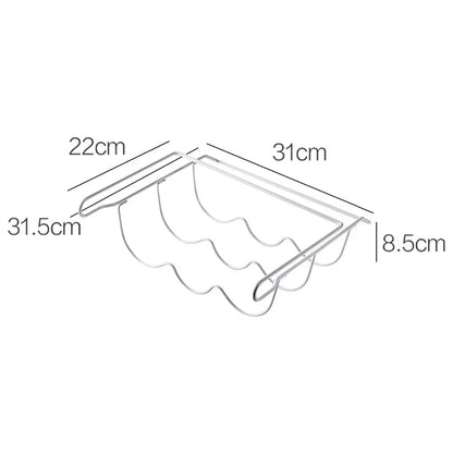 ROLLRACK – Portabottiglie rotante salvaspazio per scaffali del frigorifero