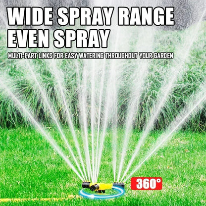 HydroFlow 360° Sprinkler – Efficiënte tuinbewatering