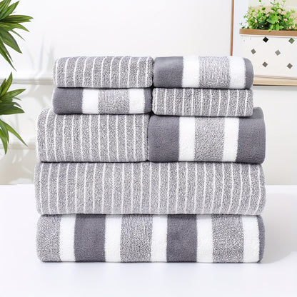 Luxury coral bath towel set - Ultra soft & absorbent for ultimate comfort