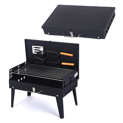 GrillMate Fold – Parrilla plegable de acero para camping y jardín