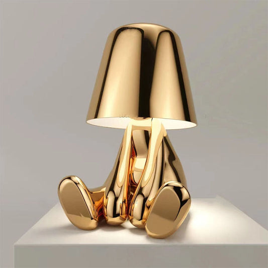 Tischlampe Weiß Größe M Metall Acryl Dimmbar LED-1