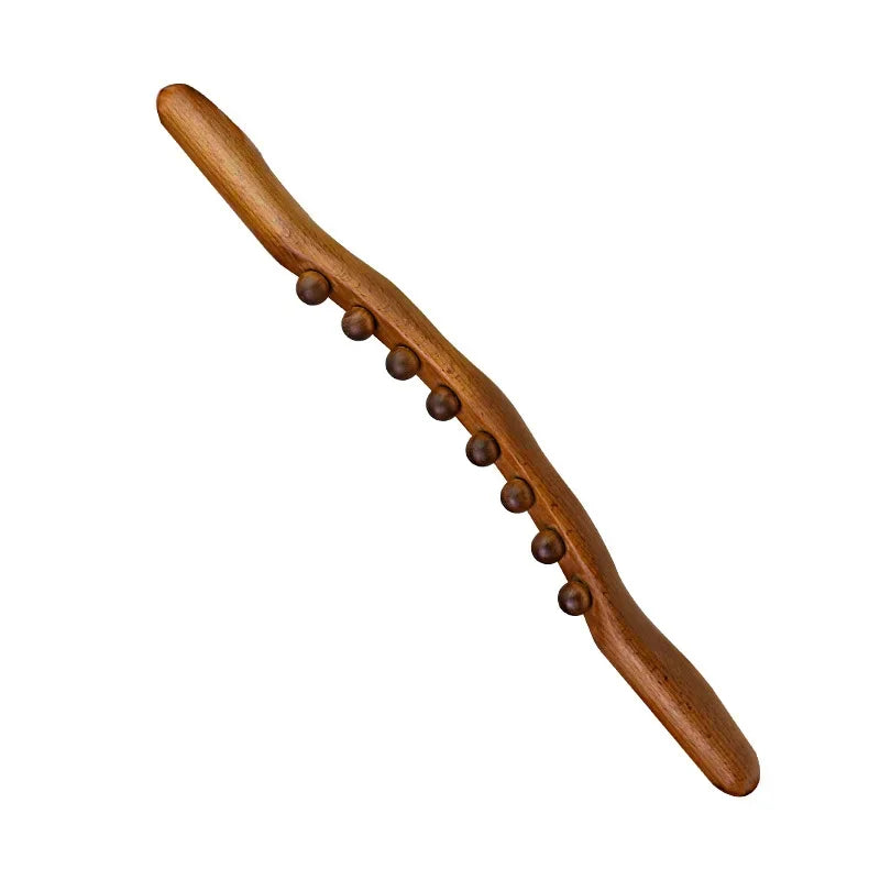 Therawood – Luxe Gua Sha Massagestok van Hout | Bevordert de Doorbloeding & Spierontspanning