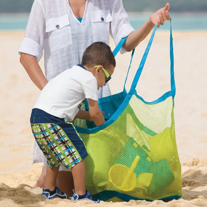 Portable Mesh Bag for Kids – Leicht & atmungsaktiv für Spielzeug & Strandutensilien