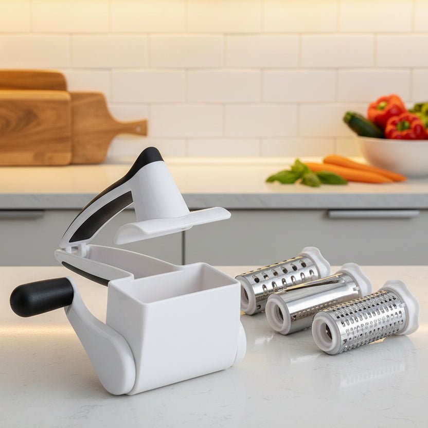 GRATORA – Rallador giratorio clásico para queso y verduras