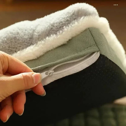 PETSOFT – Orthopädisches Hundebett mit abnehmbarem Bezug